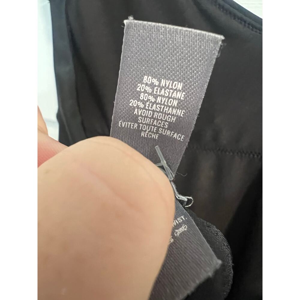 NWOT Aerie One Piece High Cut Cheeky Swimsuit Sz Small Side Cut Out Design Black - Picture 7 of 10